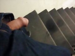 Me pissing outside my girlfriends apartment and in her school